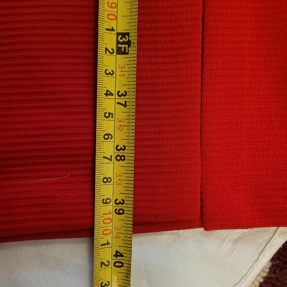 🌹NWOT Express Ribbed Puff Shoulder Sweetheart Midi Dress - Picture 8 of 9